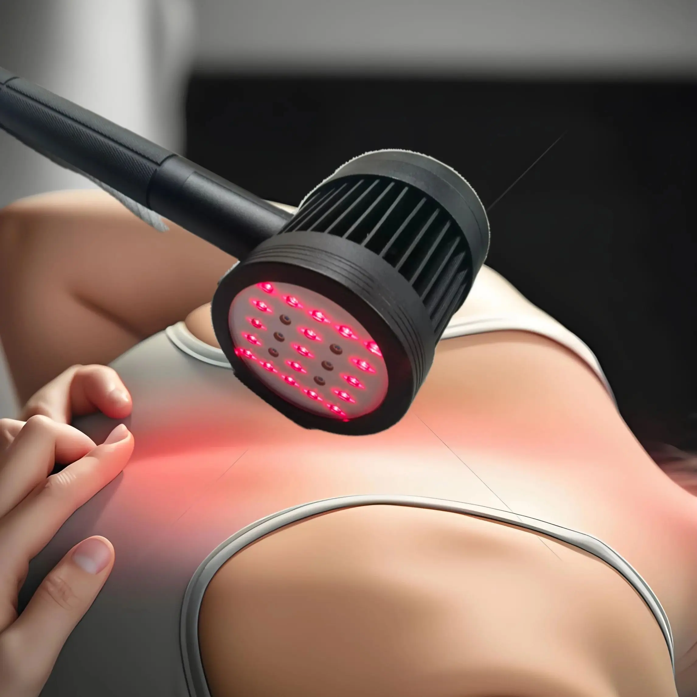 Мощная холодная лазерная терапия при боли в спине, плечах, шее, артрите, низкоуровневое лазерное лечение, устройство LLLT 650 нм + 808 нм
Мощная холодная лазерная терапия при боли в спине, плечах, шее, артрите, низкоуровневое лазерное лечение, устройство LLLT 650 нм + 808 нм