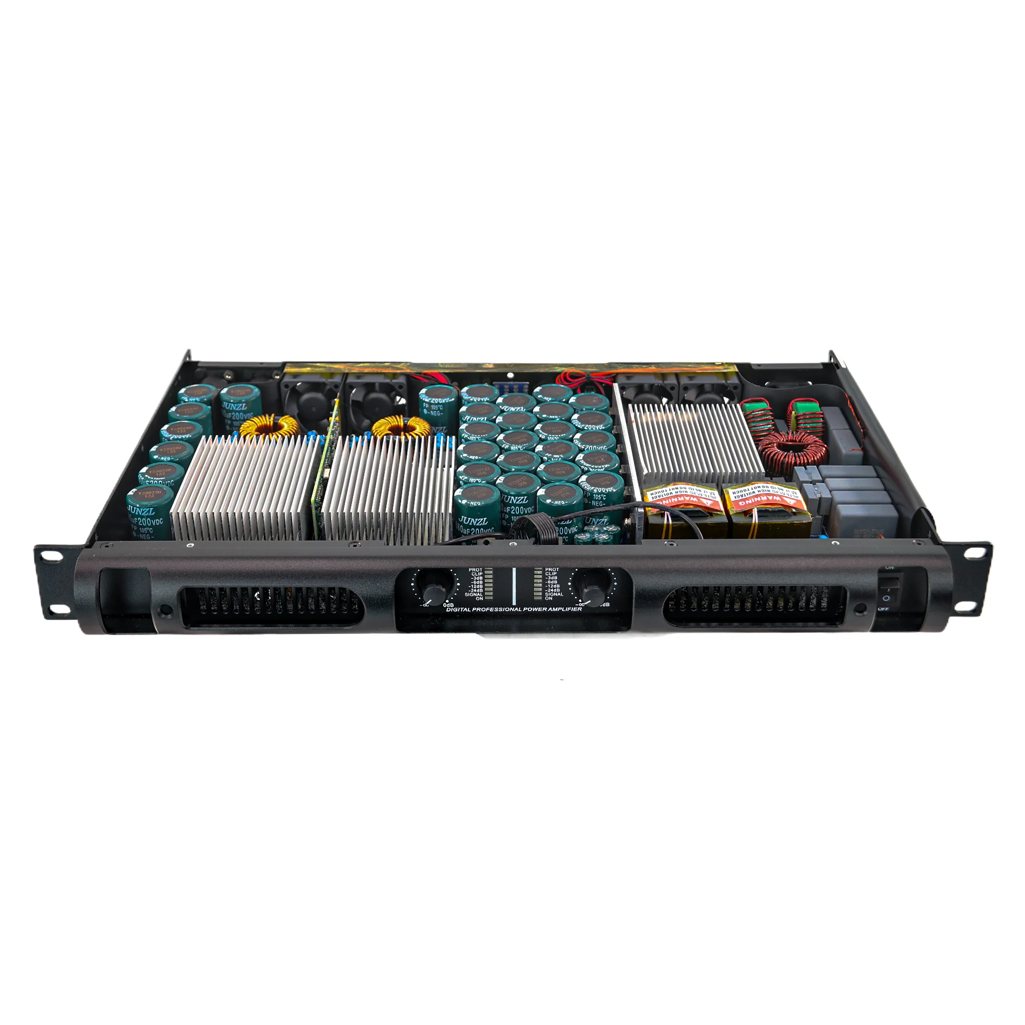 Lihui 2400 Watt 1U Class D Stereo 2 Channel Power Amplifier Pro Audio DJ Sound System for Karaoke and Audio
Lihui 2400 Watt 1U Class D Stereo 2 Channel Power Amplifier Pro Audio DJ Sound System for Karaoke and Audio
