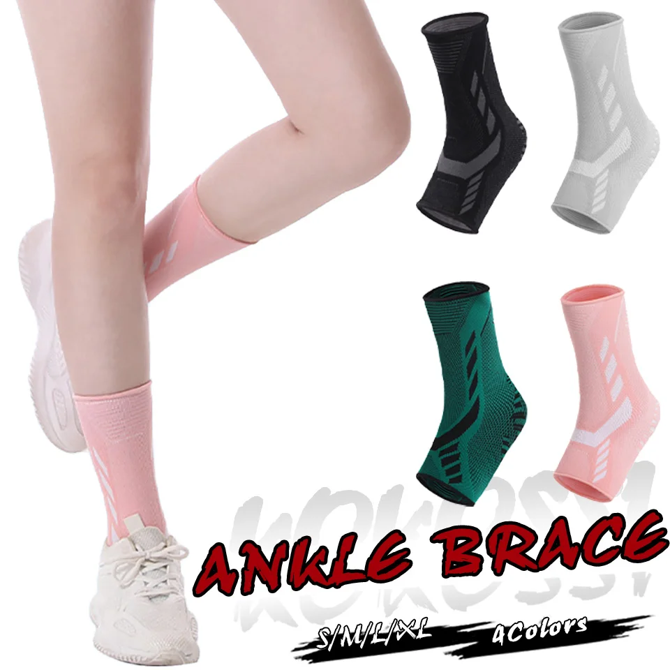 KoKossi Sports Knitted Ankle Guard Nylon Breathable Elastic Compression Ankle Brace Football Basketball Fitness Ankle Support
KoKossi Sports Knitted Ankle Guard Nylon Breathable Elastic Compression Ankle Brace Football Basketball Fitness Ankle Support