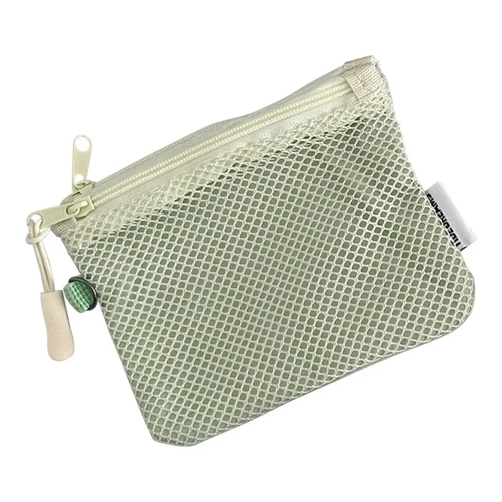 New Solid Color Mini Storage Bag Double Zipper Mesh Children's Coin Purse Square Portable Lipstick Earphone Key Pouch
New Solid Color Mini Storage Bag Double Zipper Mesh Children's Coin Purse Square Portable Lipstick Earphone Key Pouch