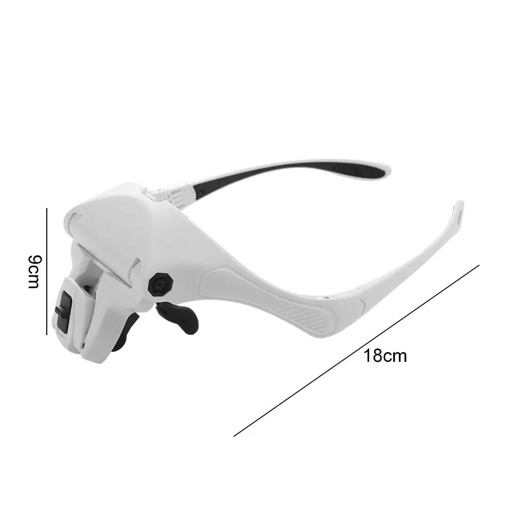 Adjustable LED Light Headband Magnifier Glasses Professional Multiple lenses Headlamp for Eyelash Grafting
Adjustable LED Light Headband Magnifier Glasses Professional Multiple lenses Headlamp for Eyelash Grafting