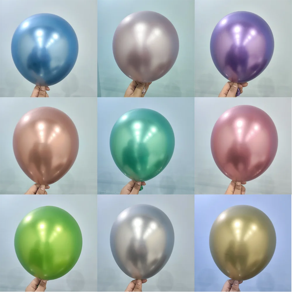 5-18inch Metal Chrome Balloon Happy Birthday Wedding Valentines Day Anniversary Celebration Party Decoration Latex Balloons
5-18inch Metal Chrome Balloon Happy Birthday Wedding Valentines Day Anniversary Celebration Party Decoration Latex Balloons