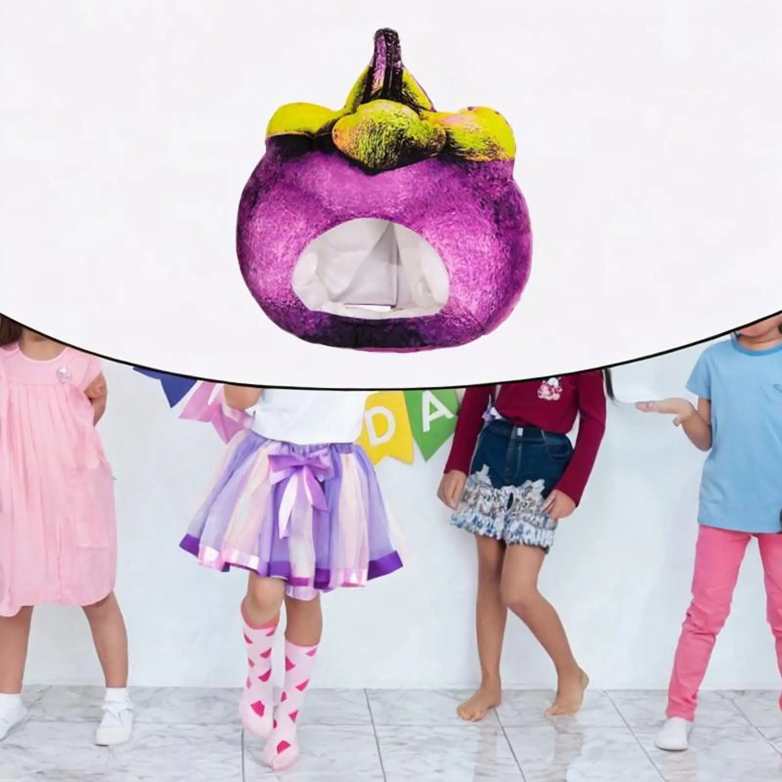 Головной убор Мангостан, удобная новинка, шляпа с фруктами для косплея, реквизит для фотосессии для взрослых
Головной убор Мангостан, удобная новинка, шляпа с фруктами для косплея, реквизит для фотосессии для взрослых