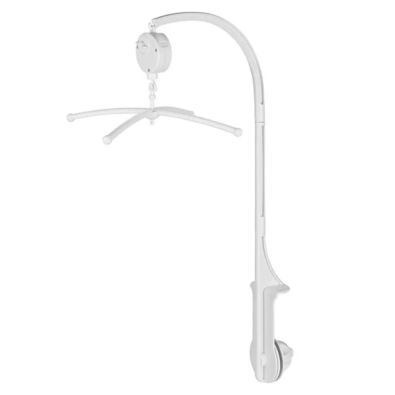 White Baby Crib Mobile Music Box Bed Bell Toy Holder Arm Bracket Nut Screw Music Box Holder Set Parts for Baby Bed Perambulator
White Baby Crib Mobile Music Box Bed Bell Toy Holder Arm Bracket Nut Screw Music Box Holder Set Parts for Baby Bed Perambulator