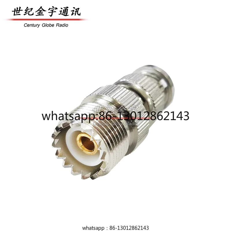 Intercom connector BNCJ-MK feeder connector adapter BNC male to M female, adapter head
Intercom connector BNCJ-MK feeder connector adapter BNC male to M female, adapter head