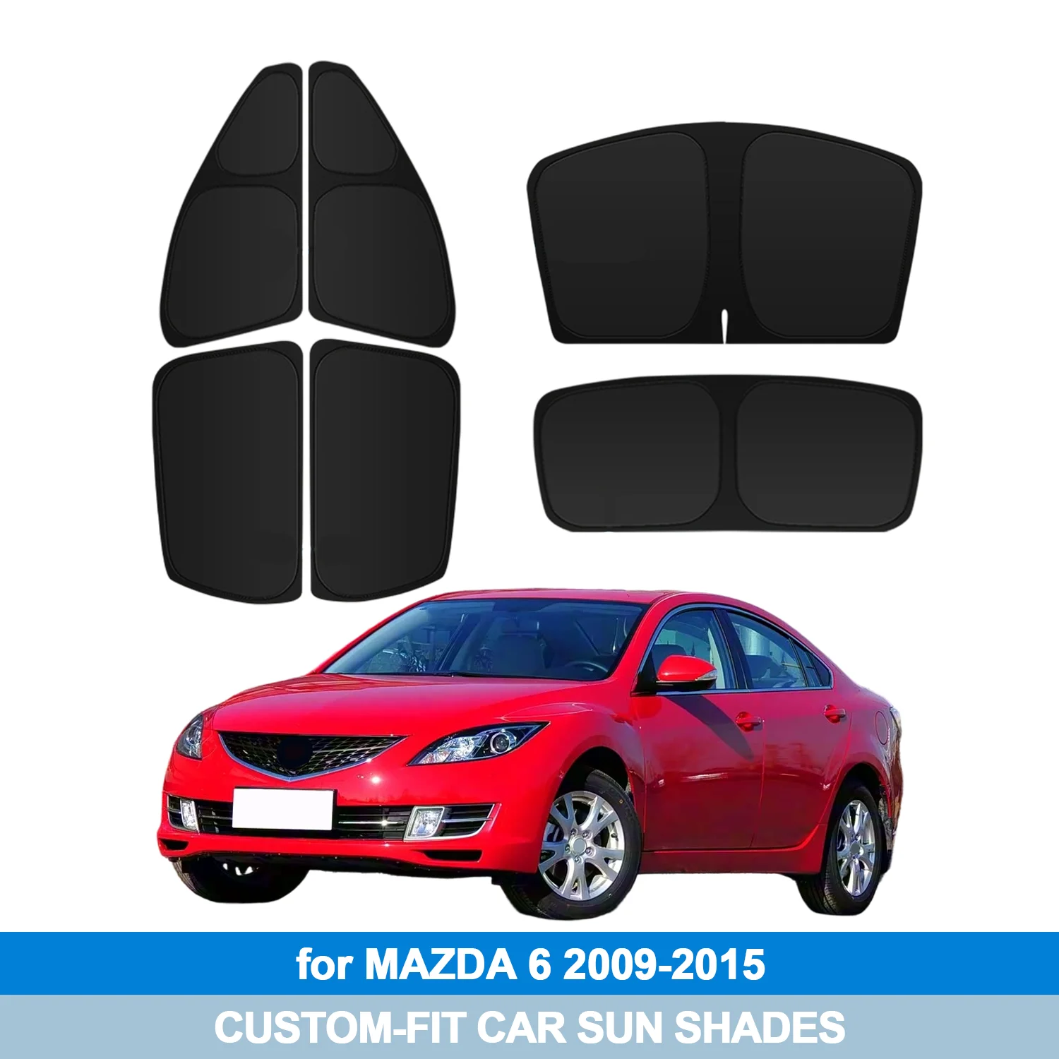 For MAZDA 6 Fastback 2009-2015 Windshield Sun Shade Side Window Shades Cover Sun Visor Shield Privacy Protection Car Accessories
For MAZDA 6 Fastback 2009-2015 Windshield Sun Shade Side Window Shades Cover Sun Visor Shield Privacy Protection Car Accessories