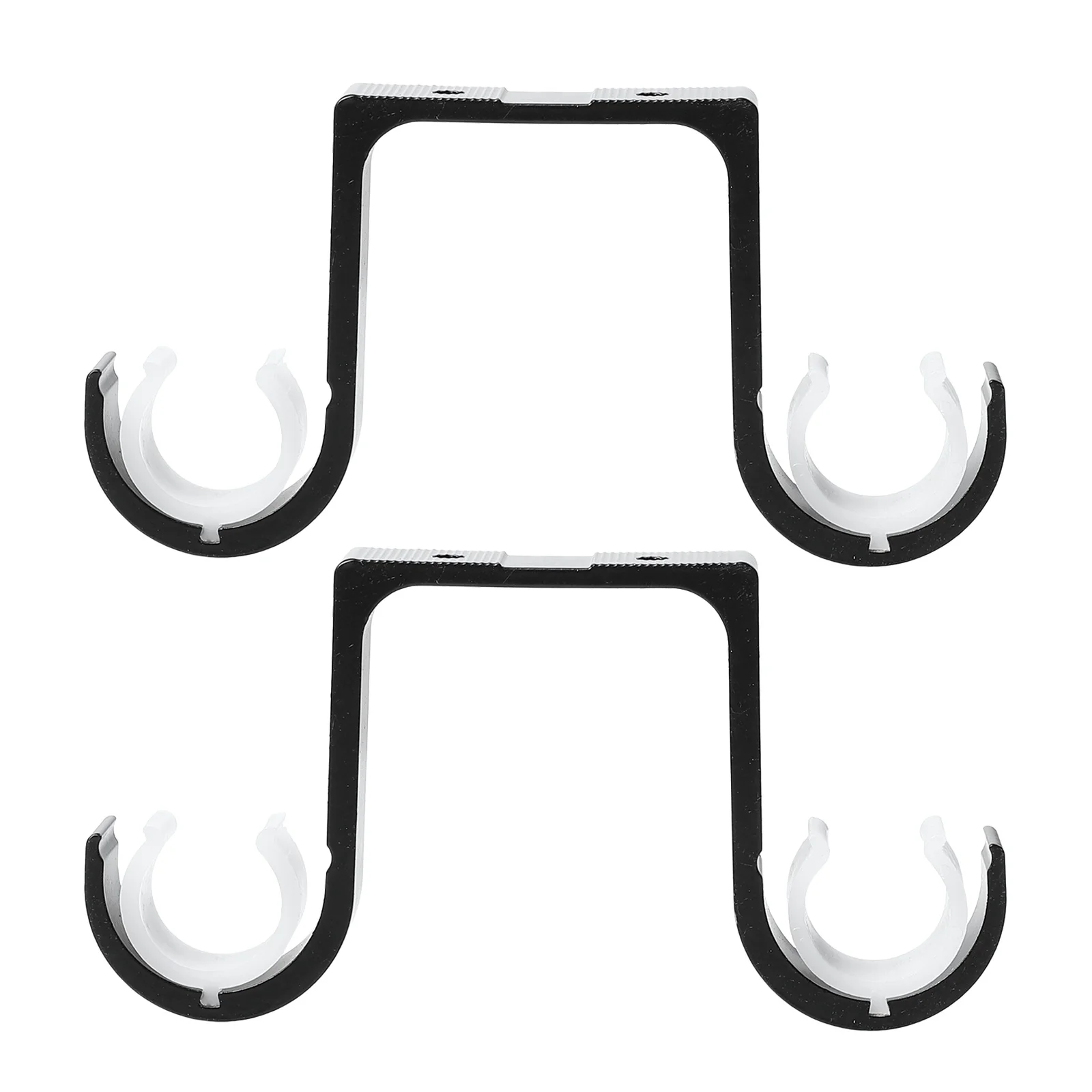 2Pcs Aluminum Curtain Rod Holders Heavy Duty Sturdy Double Rod Brackets Easy Wall Installation Window
2Pcs Aluminum Curtain Rod Holders Heavy Duty Sturdy Double Rod Brackets Easy Wall Installation Window