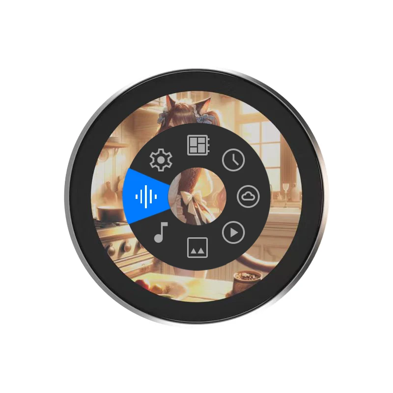1,8-дюймовый круглый экран QSPI 360*360 IPS-дисплей ESP32-S3 8M PSRAM 16M Вторичный экран FLASH AIDA64 пикап спектра электронный
1,8-дюймовый круглый экран QSPI 360*360 IPS-дисплей ESP32-S3 8M PSRAM 16M Вторичный экран FLASH AIDA64 пикап спектра электронный