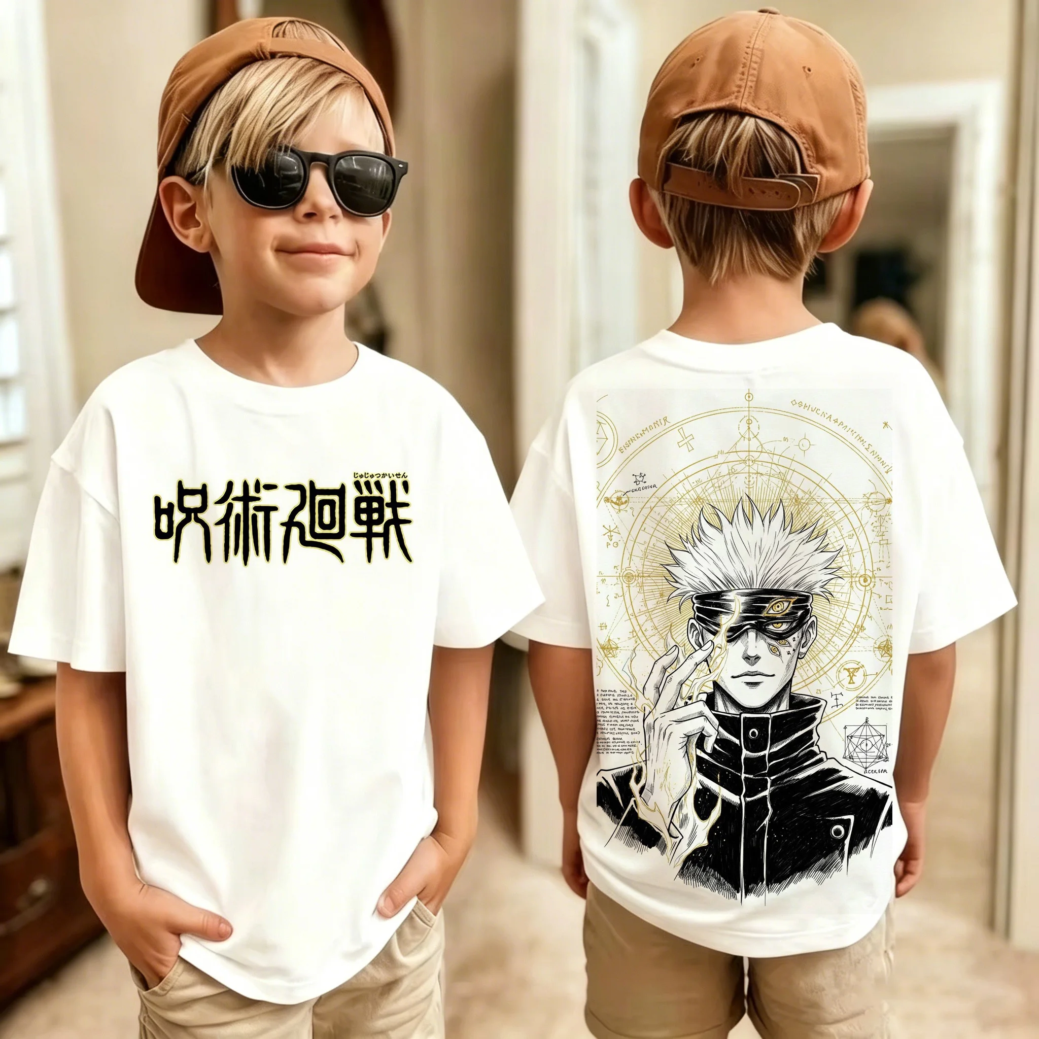 "Jujutsu Kaisen" Short-Sleeve Top — Anime-Print Streetwear & Y2K Style | Suitable for All Ages (Summer 2026 New Arrival)
"Jujutsu Kaisen" Short-Sleeve Top — Anime-Print Streetwear & Y2K Style | Suitable for All Ages (Summer 2026 New Arrival)
