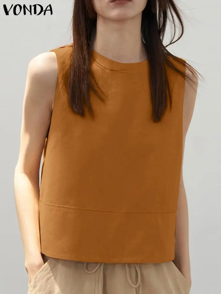 Sleeveless Tank Tops 2024 Summer Blouse Women Casual Loose Solid Color Shirts Fashion Beach Tops Fashion Blusas Oversized
Sleeveless Tank Tops 2024 Summer Blouse Women Casual Loose Solid Color Shirts Fashion Beach Tops Fashion Blusas Oversized