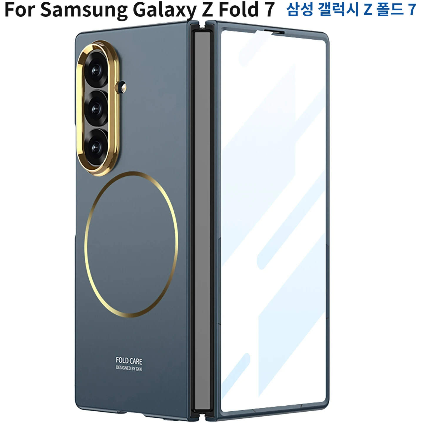 For Samsung Galaxy Z Fold 7 ultra-thin gold magnetic phone case with camera hole protection and tempered film Fold7 cover
For Samsung Galaxy Z Fold 7 ultra-thin gold magnetic phone case with camera hole protection and tempered film Fold7 cover