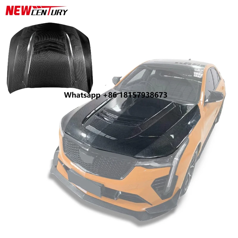 For 2020+ Cadillac CT4 Modified V Carbon Fiber Hood, High-quality Carbon Fiber Open Ventilated Engine Hood
For 2020+ Cadillac CT4 Modified V Carbon Fiber Hood, High-quality Carbon Fiber Open Ventilated Engine Hood