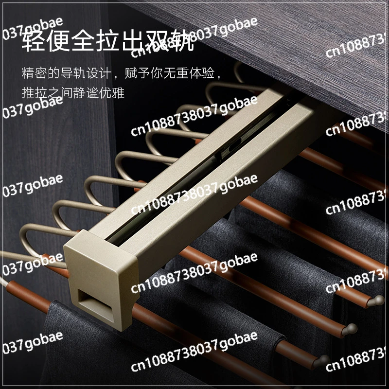 High Wardrobe Top Storage Pants Rack Household Cloakroom Telescopic Drawer Pull Basket Push-pull Wardrobe Hardware Accessories
High Wardrobe Top Storage Pants Rack Household Cloakroom Telescopic Drawer Pull Basket Push-pull Wardrobe Hardware Accessories