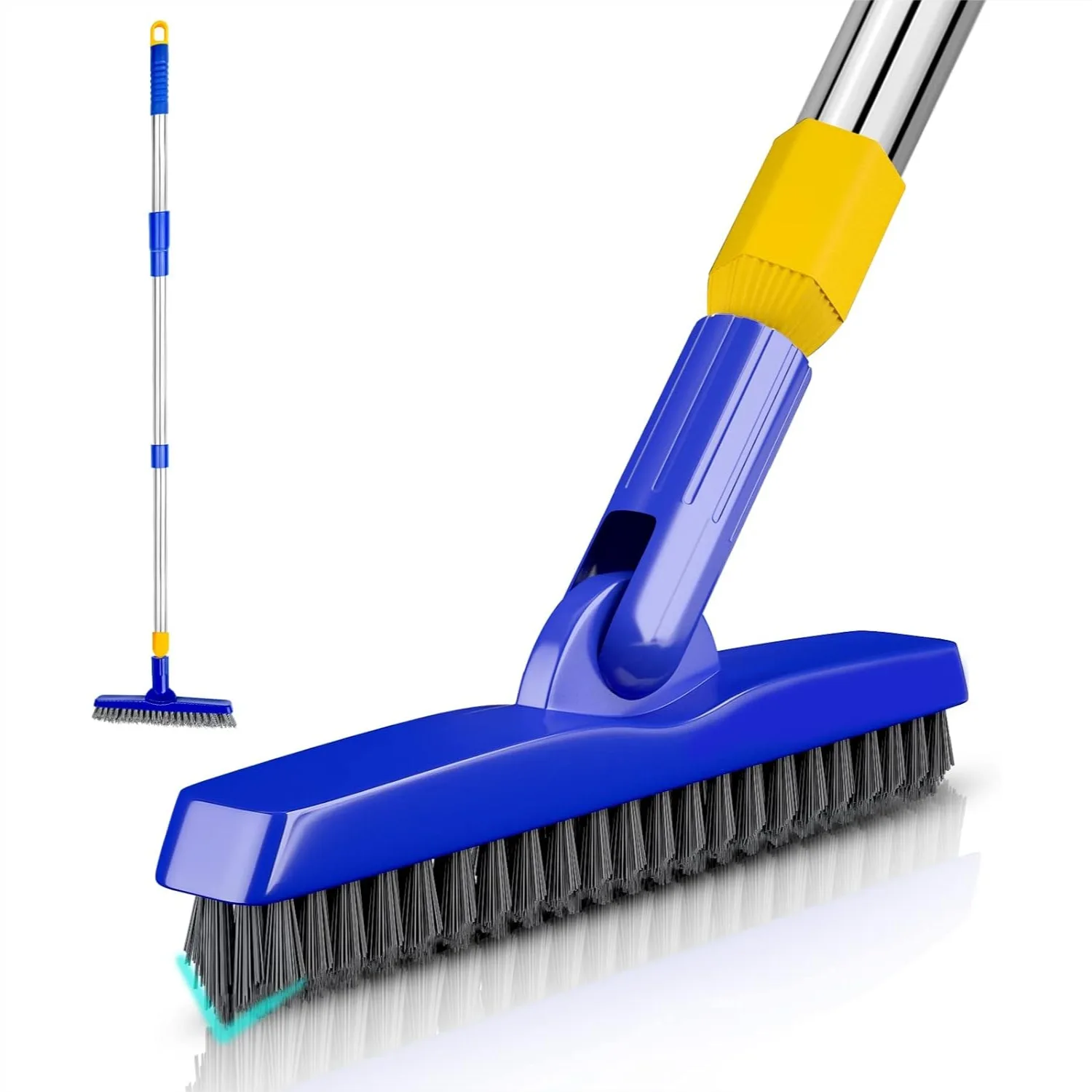 V-Shape Grout Brush With Long Adjustable Handle Swivel Scrub Brush Stiff Bristle For Deep Cleaning Tile Grout Shower Kitchen Hard-To-Reach Corners
V-Shape Grout Brush With Long Adjustable Handle Swivel Scrub Brush Stiff Bristle For Deep Cleaning Tile Grout Shower Kitchen Hard-To-Reach Corners
