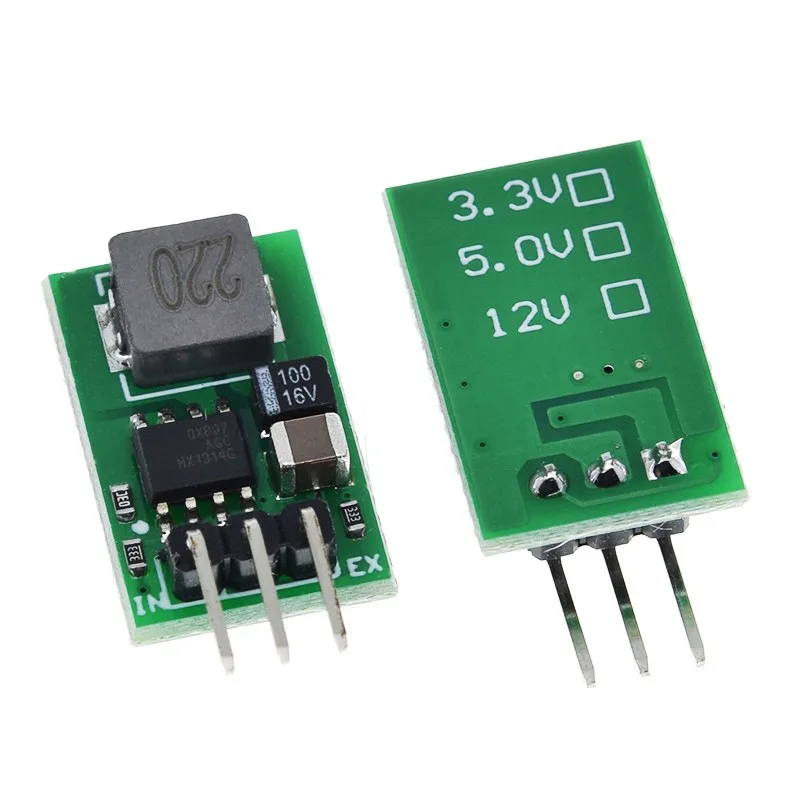 5V/1A Ultra-small Three-terminal Regulator Block Replacing LM7805 5.5~ 32V Input High Efficiency Low Heat
5V/1A Ultra-small Three-terminal Regulator Block Replacing LM7805 5.5~ 32V Input High Efficiency Low Heat