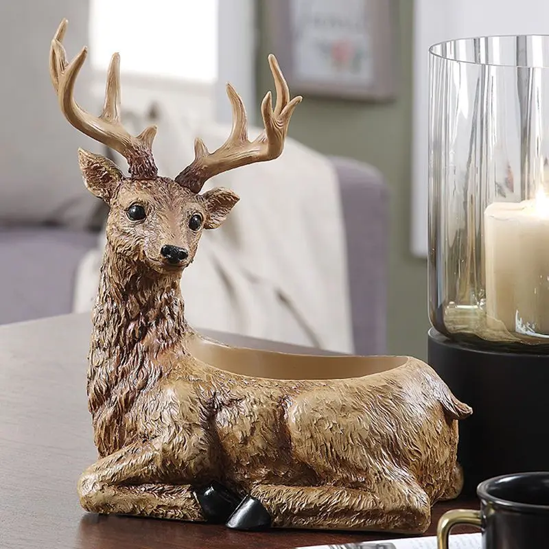 Desktop Cosmetics Storage Box Household Light Luxury Designer Decoration Remote Control Sundry Storage Box Table Deer Decoration
Desktop Cosmetics Storage Box Household Light Luxury Designer Decoration Remote Control Sundry Storage Box Table Deer Decoration