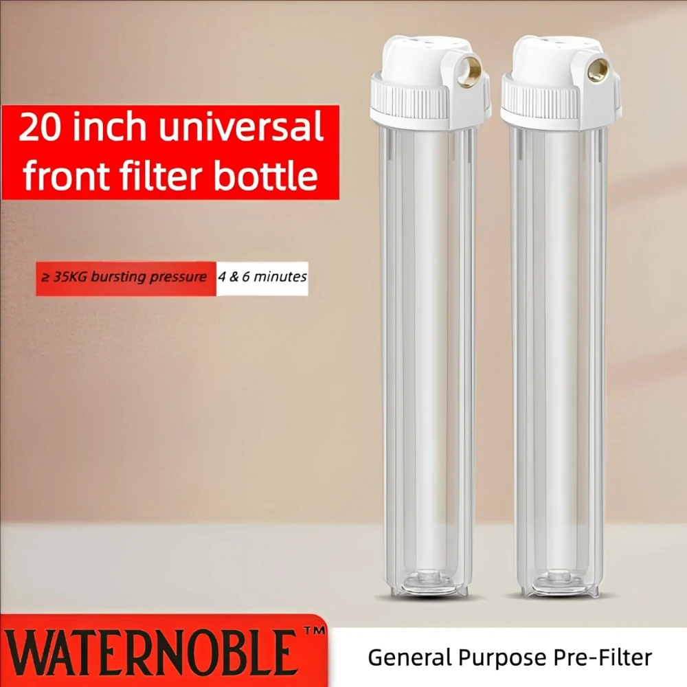 Waternoble 20" X 2.5" Explosion-Proof Filter Bottle Whole House Central Household Pre-Filter Direct Drinking Pure Water Machine
Waternoble 20" X 2.5" Explosion-Proof Filter Bottle Whole House Central Household Pre-Filter Direct Drinking Pure Water Machine