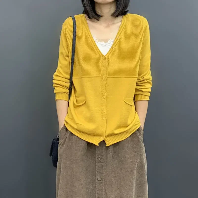 Ladies Knit Sweaters Jacket New In Outerwear Women's Cardigans Loose Spring Autumn Elegant Jackets Clothing Sales Y2k Vintage
Ladies Knit Sweaters Jacket New In Outerwear Women's Cardigans Loose Spring Autumn Elegant Jackets Clothing Sales Y2k Vintage