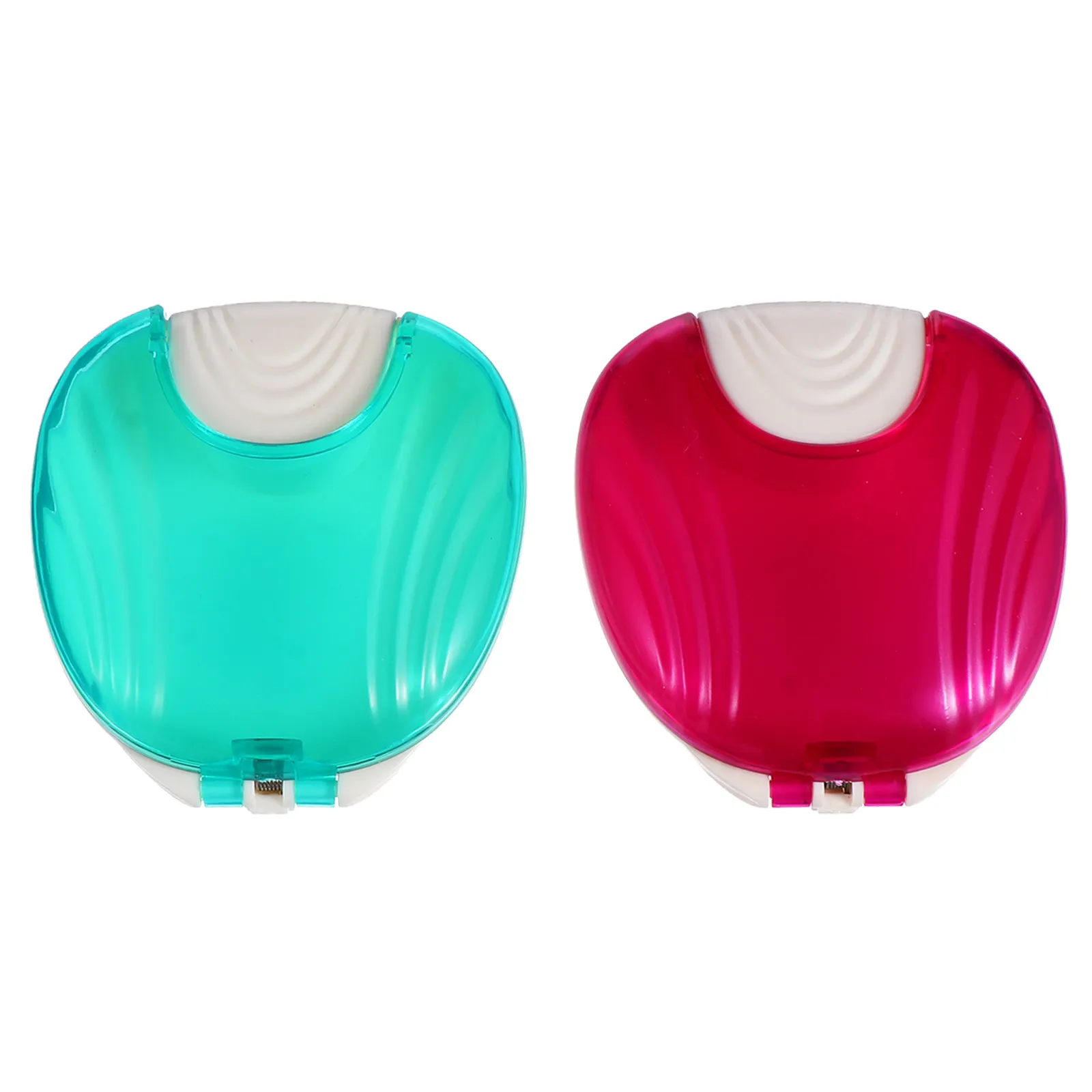 2Pcs Premium Retainer Container Transparent Oval Non-Skid Surface One-Hand Press Lid Denture Mouth Guard Case Travel Gift
2Pcs Premium Retainer Container Transparent Oval Non-Skid Surface One-Hand Press Lid Denture Mouth Guard Case Travel Gift