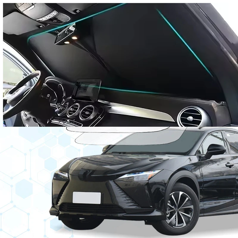 Windshield Sun Shade For Lexus RZ 450E RZ300E Sunshade Sun Visor Protector Foldable Blocks UV Rays Keep Car Cooler
Windshield Sun Shade For Lexus RZ 450E RZ300E Sunshade Sun Visor Protector Foldable Blocks UV Rays Keep Car Cooler