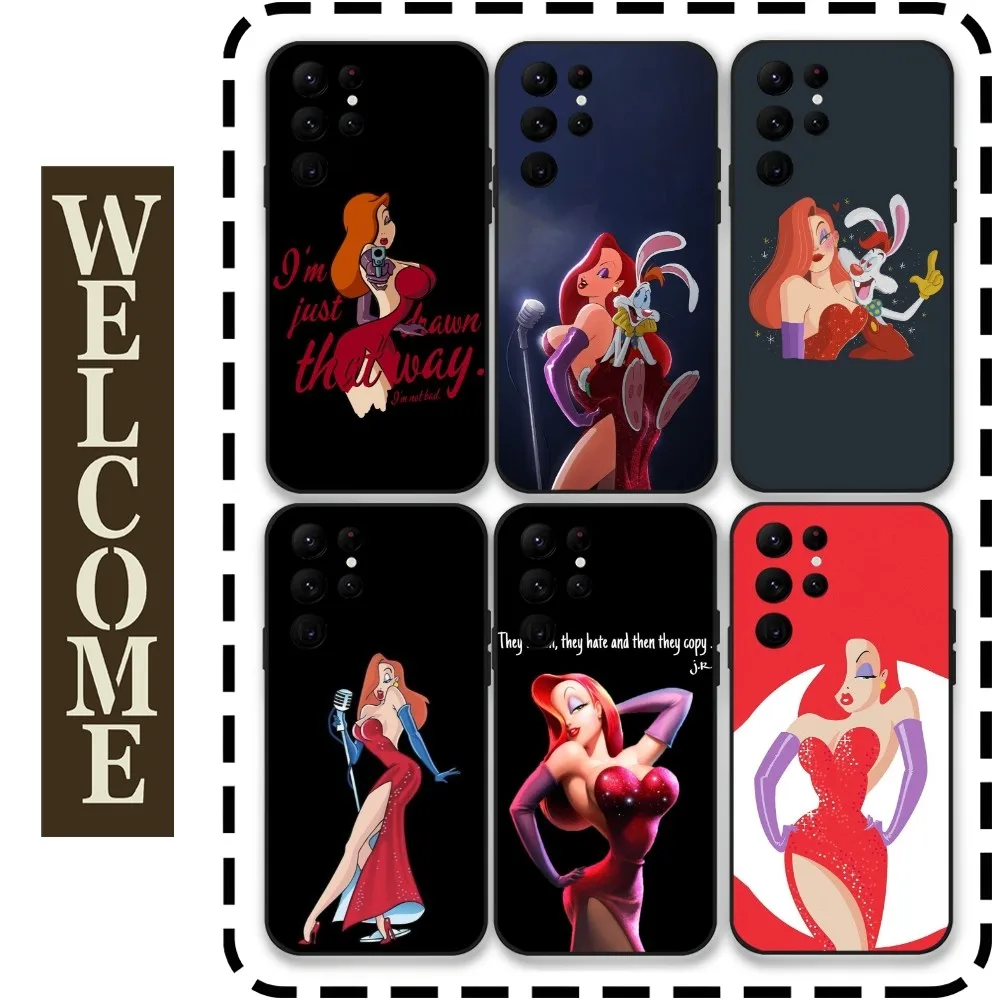 J-Jessica Rabbit Sexy Phone Case for Samsung Galaxy S24 Ultra S22 S23 Ultra S21 S20 5G Protective Silicone TPU Funda
J-Jessica Rabbit Sexy Phone Case for Samsung Galaxy S24 Ultra S22 S23 Ultra S21 S20 5G Protective Silicone TPU Funda