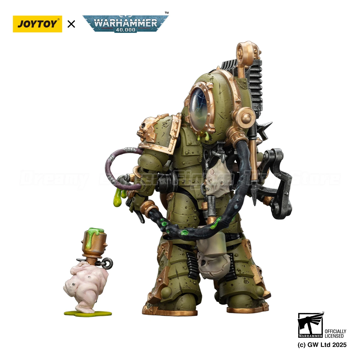 В наличии: Фигурка JOYTOY Warhammer 40K Death Guard Foul Blightspawn с распылителем чумы, масштаб 1/18
В наличии: Фигурка JOYTOY Warhammer 40K Death Guard Foul Blightspawn с распылителем чумы, масштаб 1/18