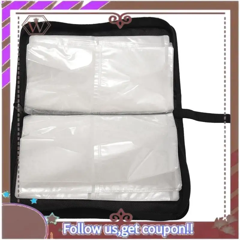 Latest 5X 80-Discs Portable Leather Storage Bag Zippered Storage Case For CD DVD Hard Disk Album - Brown
Latest 5X 80-Discs Portable Leather Storage Bag Zippered Storage Case For CD DVD Hard Disk Album - Brown