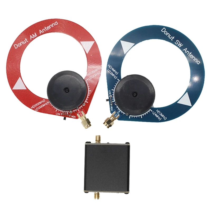 For SDR Walkie Talkie Small Loop Antenna Hackrf One Donut Antenna Multifunctional High Impedance Amplifier
For SDR Walkie Talkie Small Loop Antenna Hackrf One Donut Antenna Multifunctional High Impedance Amplifier