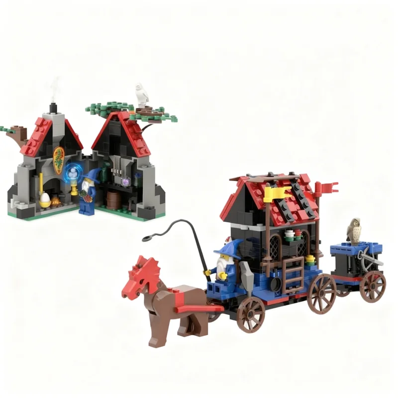 NEW 419PCS MOC Medieval Castle Majisto S Magical Medley Model Custom Building Blocks Architecture DIY Assembly Display Gift Set
NEW 419PCS MOC Medieval Castle Majisto S Magical Medley Model Custom Building Blocks Architecture DIY Assembly Display Gift Set