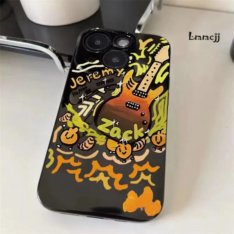 Lmmcjj Guitar Bee Phone Case For iPhone 13 Mini 11 Pro 12 14 15 Plus XR X XS Max 7 8 Se 2020 Silicone Phone Cover iPhone Case
Lmmcjj Guitar Bee Phone Case For iPhone 13 Mini 11 Pro 12 14 15 Plus XR X XS Max 7 8 Se 2020 Silicone Phone Cover iPhone Case
