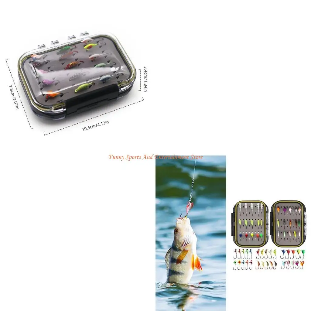 C4DE Sinking Metal Jigging Hard Baits Winter Ice Fishing Jig Set Ice Fishing Gear with Box Small Baits Ice Fishing Lure Set
C4DE Sinking Metal Jigging Hard Baits Winter Ice Fishing Jig Set Ice Fishing Gear with Box Small Baits Ice Fishing Lure Set