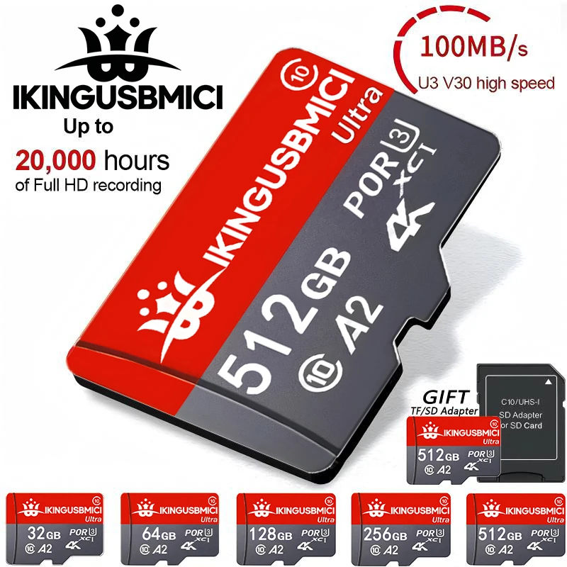 Camera Original 32-64-128-256-512gb Class10 Memory Sd Card Flash for Smartphone Durable Premium High Speed Reliable U3 Quality
Camera Original 32-64-128-256-512gb Class10 Memory Sd Card Flash for Smartphone Durable Premium High Speed Reliable U3 Quality