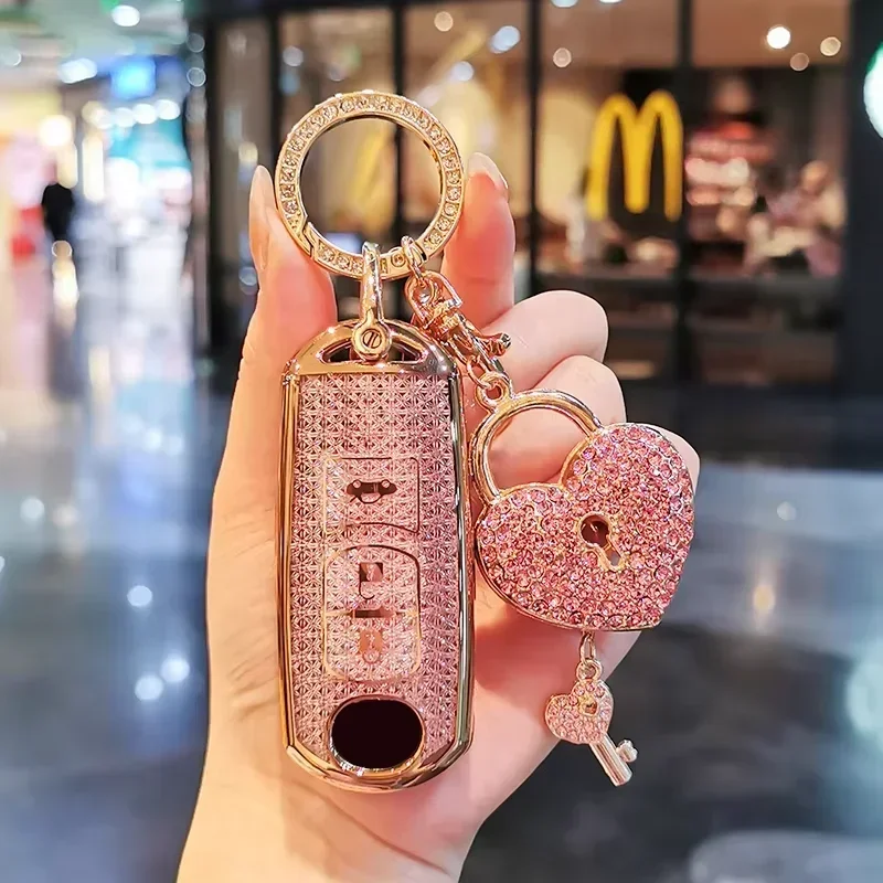 Suitable For Mazda 3 Axela Keycase CX4 CX5 Cx8 Pack Cx30 Atenza Keycover Keyshell Keychain Female Car Shell
Suitable For Mazda 3 Axela Keycase CX4 CX5 Cx8 Pack Cx30 Atenza Keycover Keyshell Keychain Female Car Shell