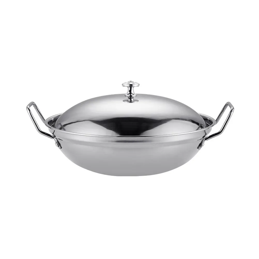 1Set Anti Overflow Hot Pot Stainless Steel Heavy Duty Even Heat Transfer Fast Cooking for Home Seafood Double Handle
1Set Anti Overflow Hot Pot Stainless Steel Heavy Duty Even Heat Transfer Fast Cooking for Home Seafood Double Handle