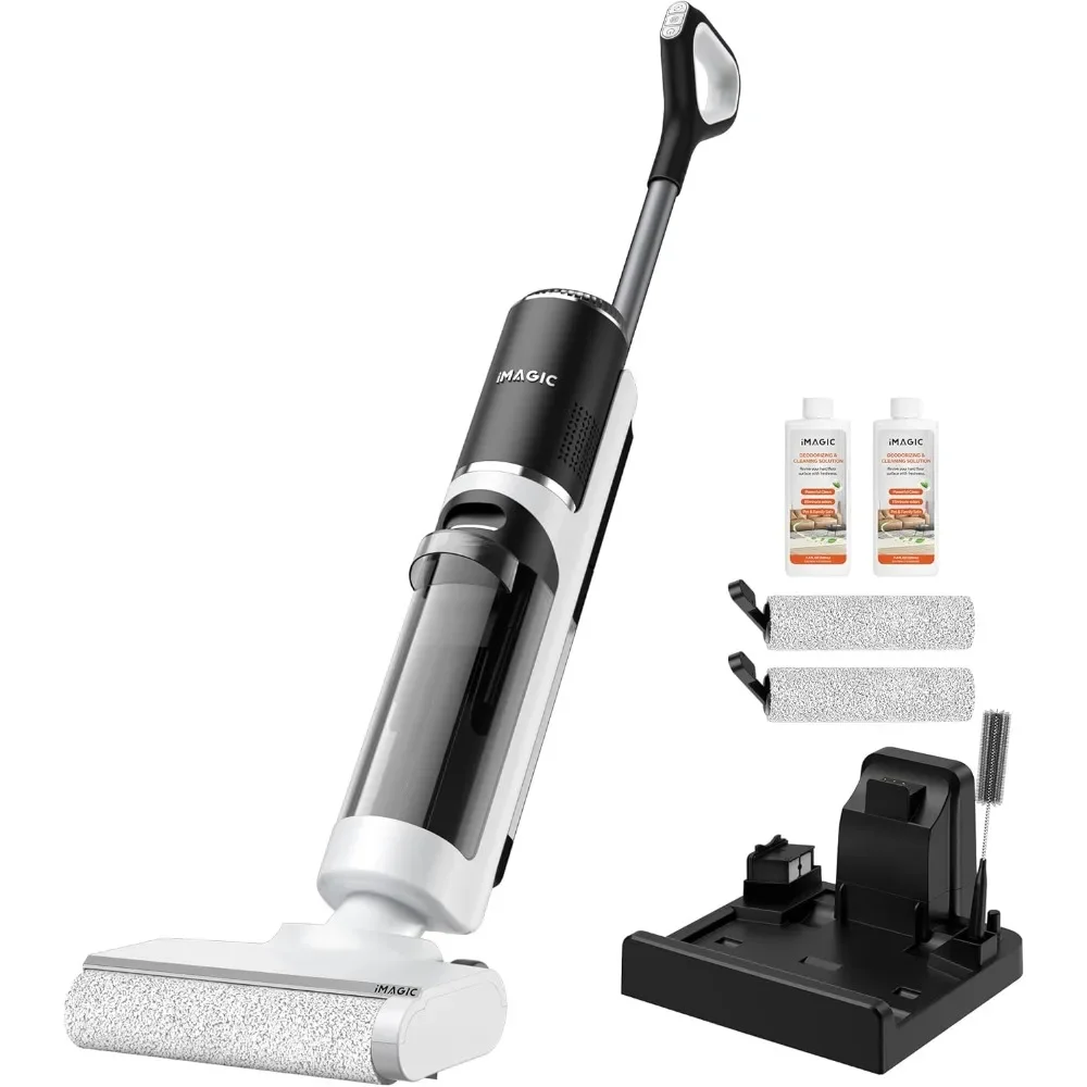 Wet Dry Vacuum Cleaner Cordless Vacuum Mop All in One for Hard Floors Lightweight Floor Cleaner
Wet Dry Vacuum Cleaner Cordless Vacuum Mop All in One for Hard Floors Lightweight Floor Cleaner