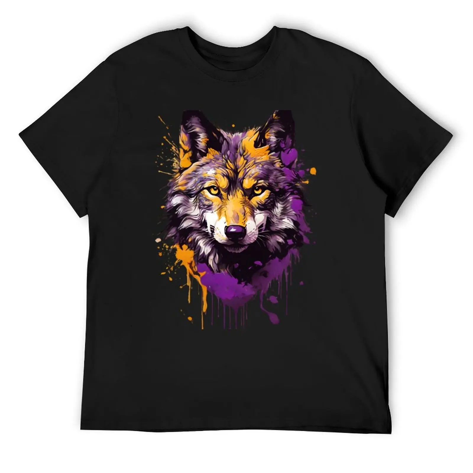 Clash Of Purple And Orange / Wolf Illustration T-Shirt man clothes tops sweat mens graphic t-shirts anime
Clash Of Purple And Orange / Wolf Illustration T-Shirt man clothes tops sweat mens graphic t-shirts anime