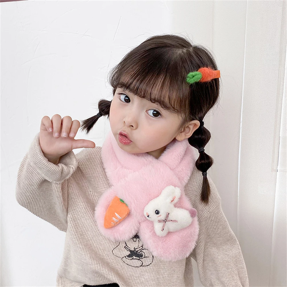 New Autumn and winter plush baby rabbit turnip cute thickened cartoon rabbit fur imitation baby scarves YM0913
New Autumn and winter plush baby rabbit turnip cute thickened cartoon rabbit fur imitation baby scarves YM0913