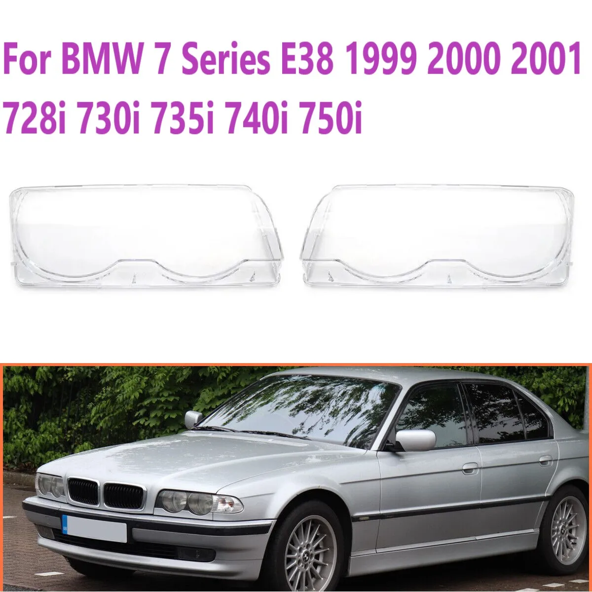Для BMW 7 серий E38 1999 2000 2001 728i 730i 735i 740i 750i чехол для автомобильной фары Прозрачный чехол для объектива фары
Для BMW 7 серий E38 1999 2000 2001 728i 730i 735i 740i 750i чехол для автомобильной фары Прозрачный чехол для объектива фары