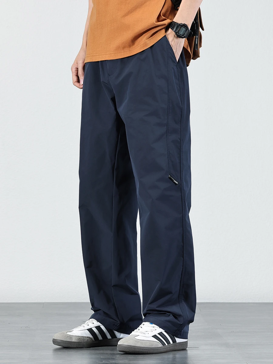 Men's Casual Hiking Pants Spring Summer Loose Straight Leg Long Trousers Tee-Proof Retro Japanese Sle Outdoor Leisure Pants
Men's Casual Hiking Pants Spring Summer Loose Straight Leg Long Trousers Tee-Proof Retro Japanese Sle Outdoor Leisure Pants