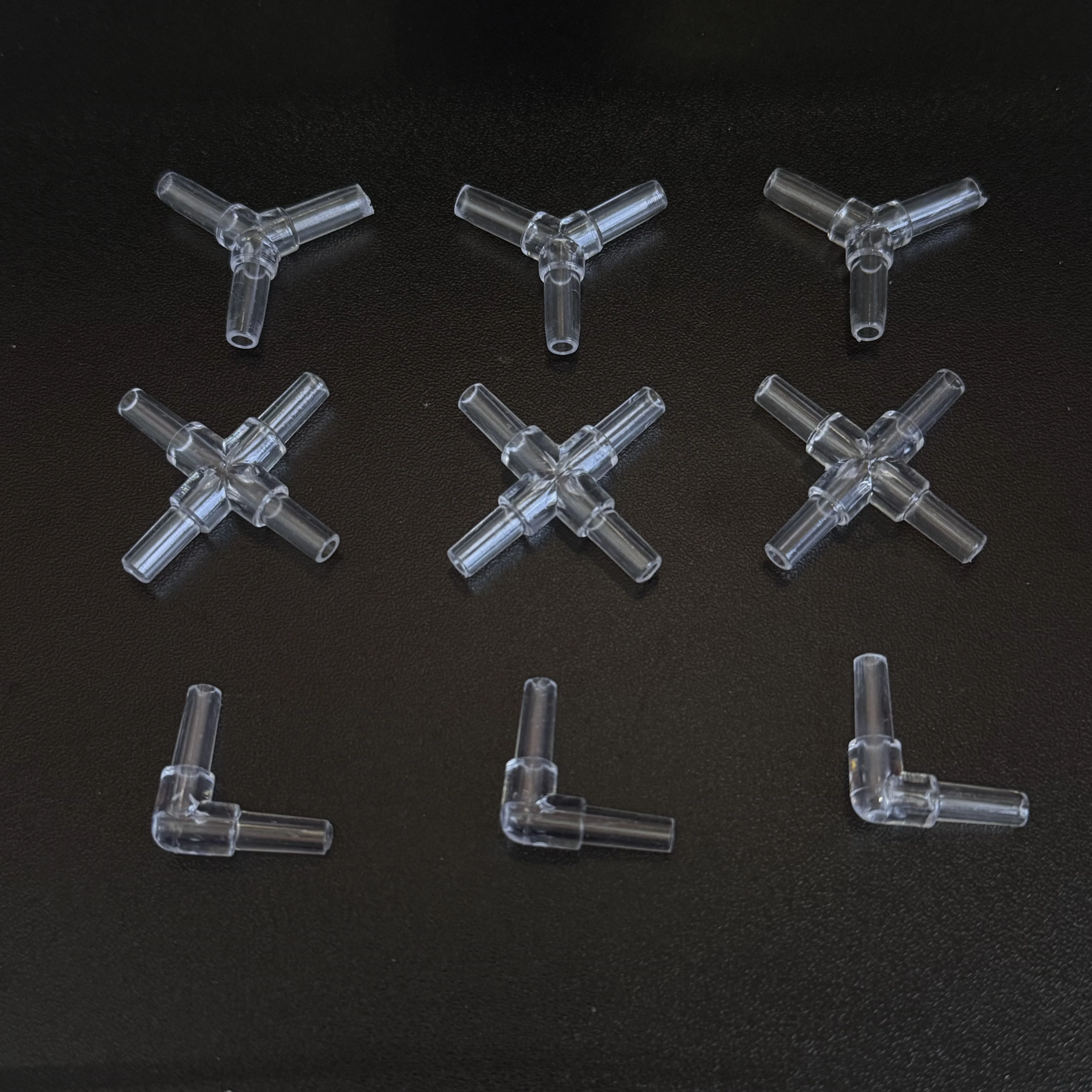 10 Pcs 4mm Clear Plastic Aquarium “Y”“X”“L”2 3 4 Way Airline Tube Connectors Durable Easy to Install for Aeration Systems
10 Pcs 4mm Clear Plastic Aquarium “Y”“X”“L”2 3 4 Way Airline Tube Connectors Durable Easy to Install for Aeration Systems