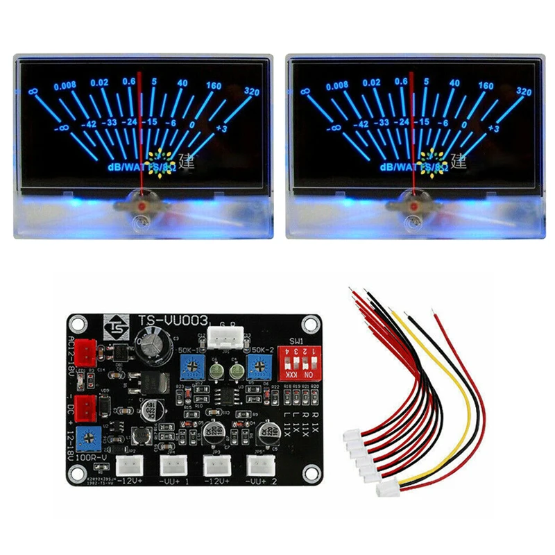 P-134 VU Meter Header DB Уровень подсветки и плата драйвера для усилителя мощности DAC Audio
P-134 VU Meter Header DB Уровень подсветки и плата драйвера для усилителя мощности DAC Audio