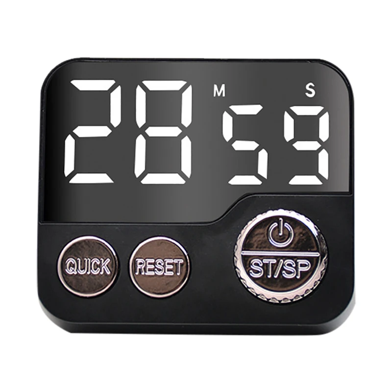 Large Display Digital Time Smart Time Electronic Cooking Countdown Clock LED Mechanical Remind Alarm
Large Display Digital Time Smart Time Electronic Cooking Countdown Clock LED Mechanical Remind Alarm