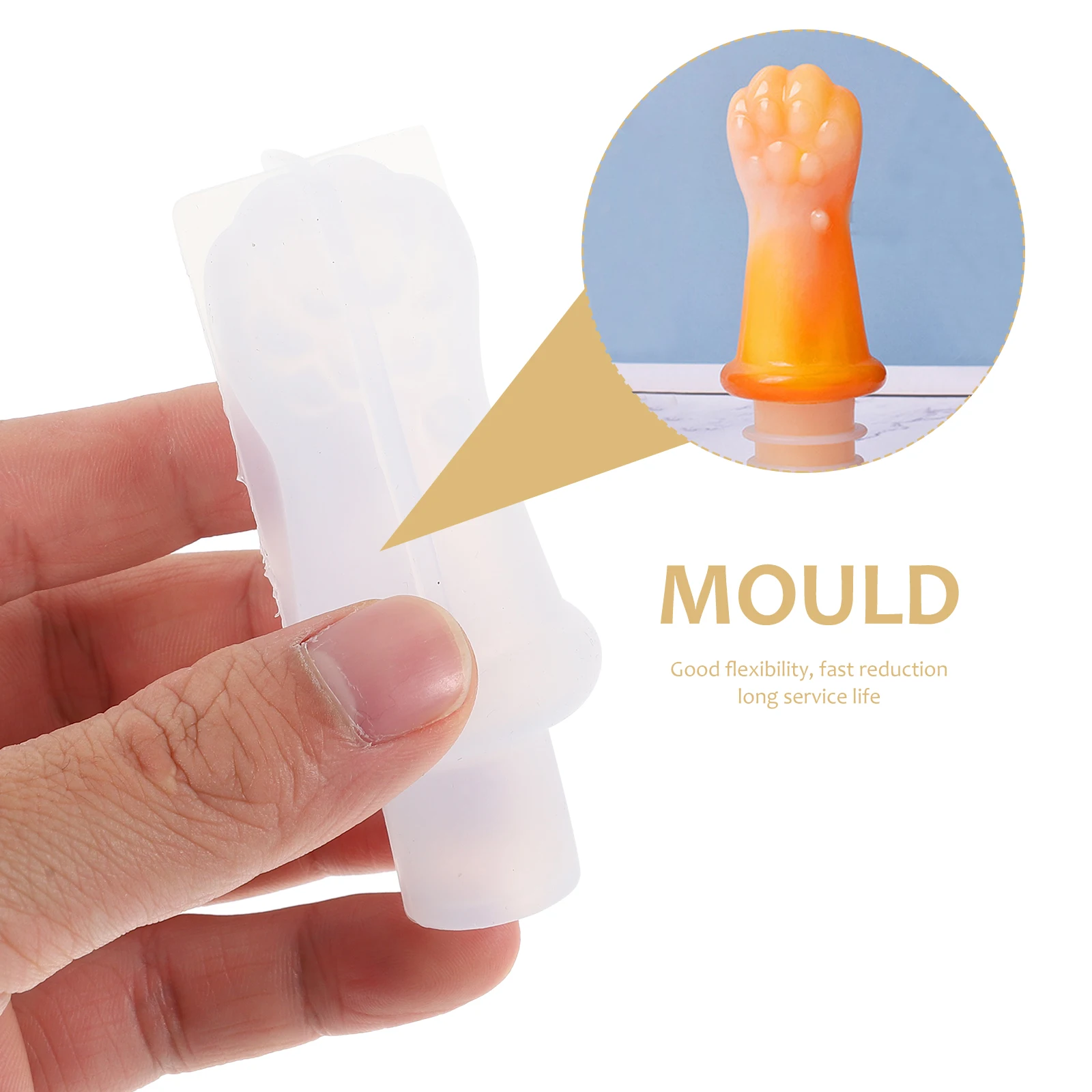 1 Set Creative Cat Paw Wine Bottle Stopper Mold Diy Handmade Cork Mold Exquisite Design For Craft Making
1 Set Creative Cat Paw Wine Bottle Stopper Mold Diy Handmade Cork Mold Exquisite Design For Craft Making