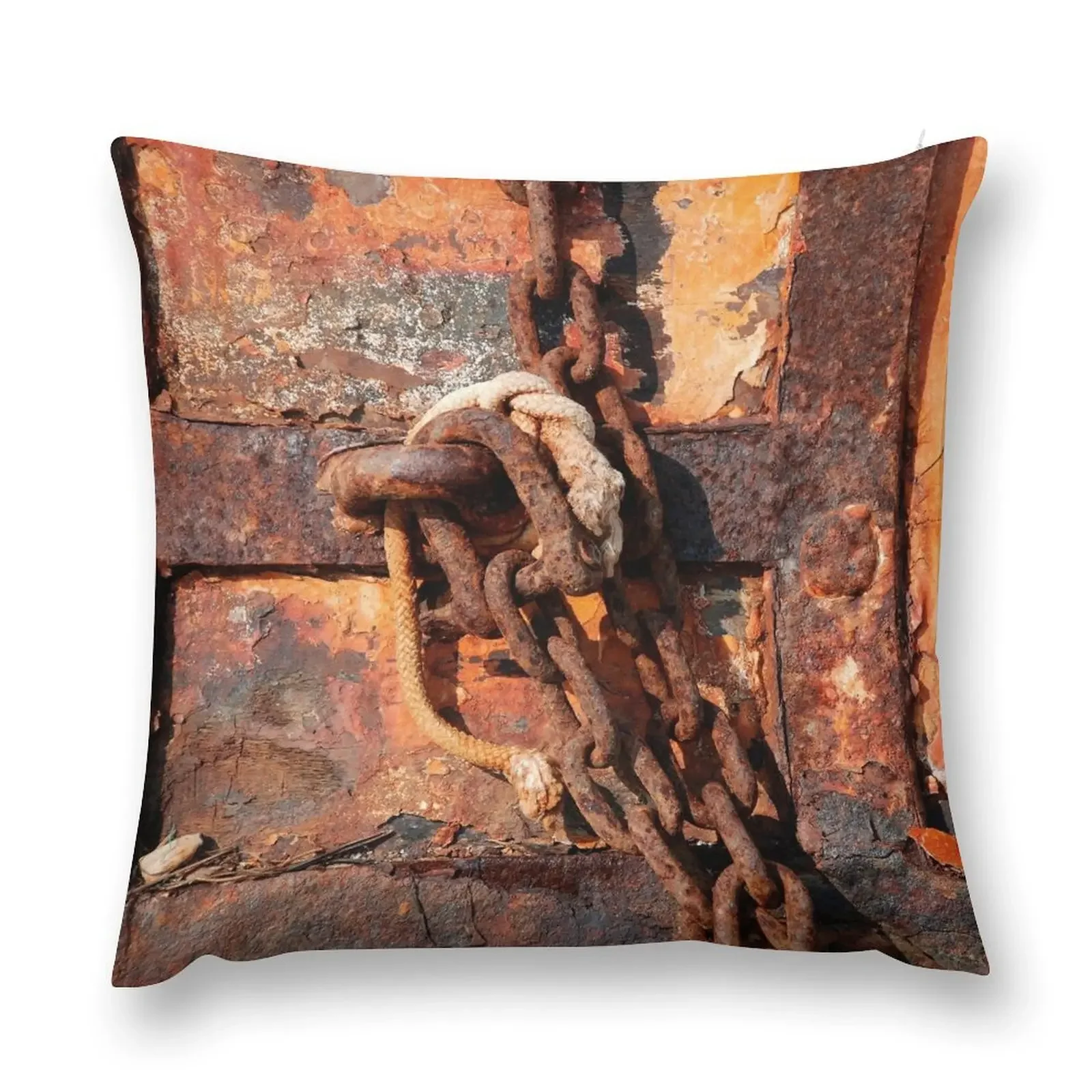 Rusted Chain and Door Throw Pillow ornamental pillows for living room christmas pillow case pillow
Rusted Chain and Door Throw Pillow ornamental pillows for living room christmas pillow case pillow