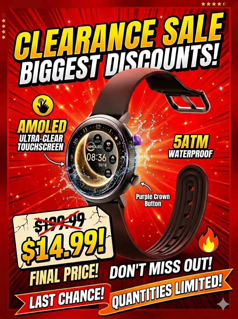 Big Sale! High Quality Women's Smartwatch for Outdoor Sports 5ATM Waterproof AMOLED HD Touch Screen Cheap Price
Big Sale! High Quality Women's Smartwatch for Outdoor Sports 5ATM Waterproof AMOLED HD Touch Screen Cheap Price