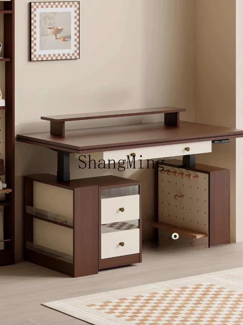 CL high value electric lifting desk multi-functional standing office workbench storage cabinet
CL high value electric lifting desk multi-functional standing office workbench storage cabinet