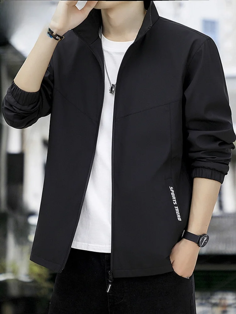 Мужская осенне-зимняя куртка Paul: ветрозащитная, с воротником-стойкой, в простом корейском стиле, для молодежи, повседневная, спортивная, верхняя одежда
Мужская осенне-зимняя куртка Paul: ветрозащитная, с воротником-стойкой, в простом корейском стиле, для молодежи, повседневная, спортивная, верхняя одежда