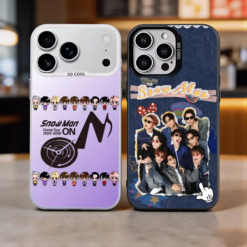S-Snow M-Man Japanese Boy Band Phone Case For iPhone 17,16,15,14,13,12,11 Plus,Pro Max,Colored Silver Phone Case
S-Snow M-Man Japanese Boy Band Phone Case For iPhone 17,16,15,14,13,12,11 Plus,Pro Max,Colored Silver Phone Case
