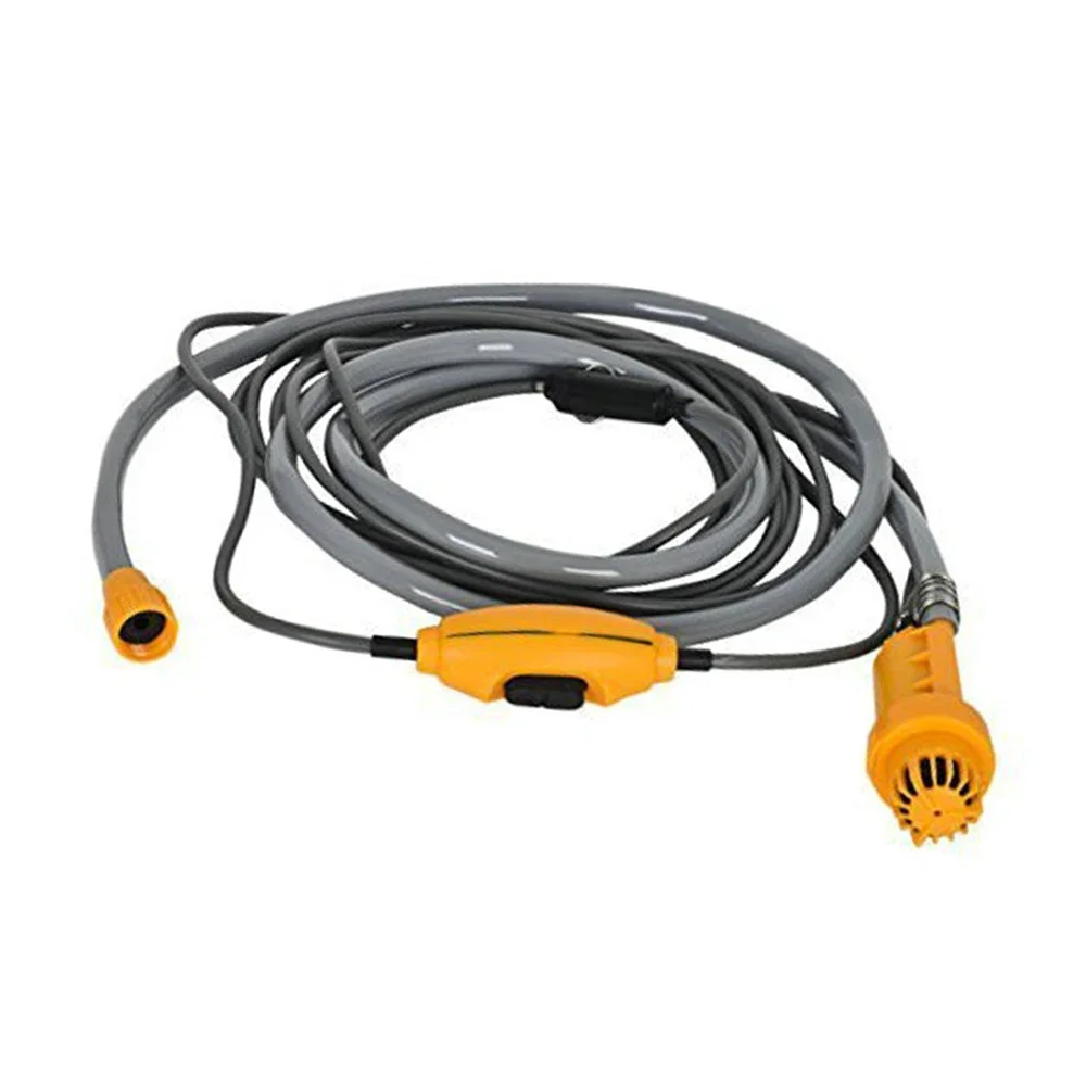 Portable Outdoor Shower Kit, 12V Camping Showers with Water Pump, 6 Meter Cable with Cigarette Lighter Plug, 2.5L Water Per
Portable Outdoor Shower Kit, 12V Camping Showers with Water Pump, 6 Meter Cable with Cigarette Lighter Plug, 2.5L Water Per