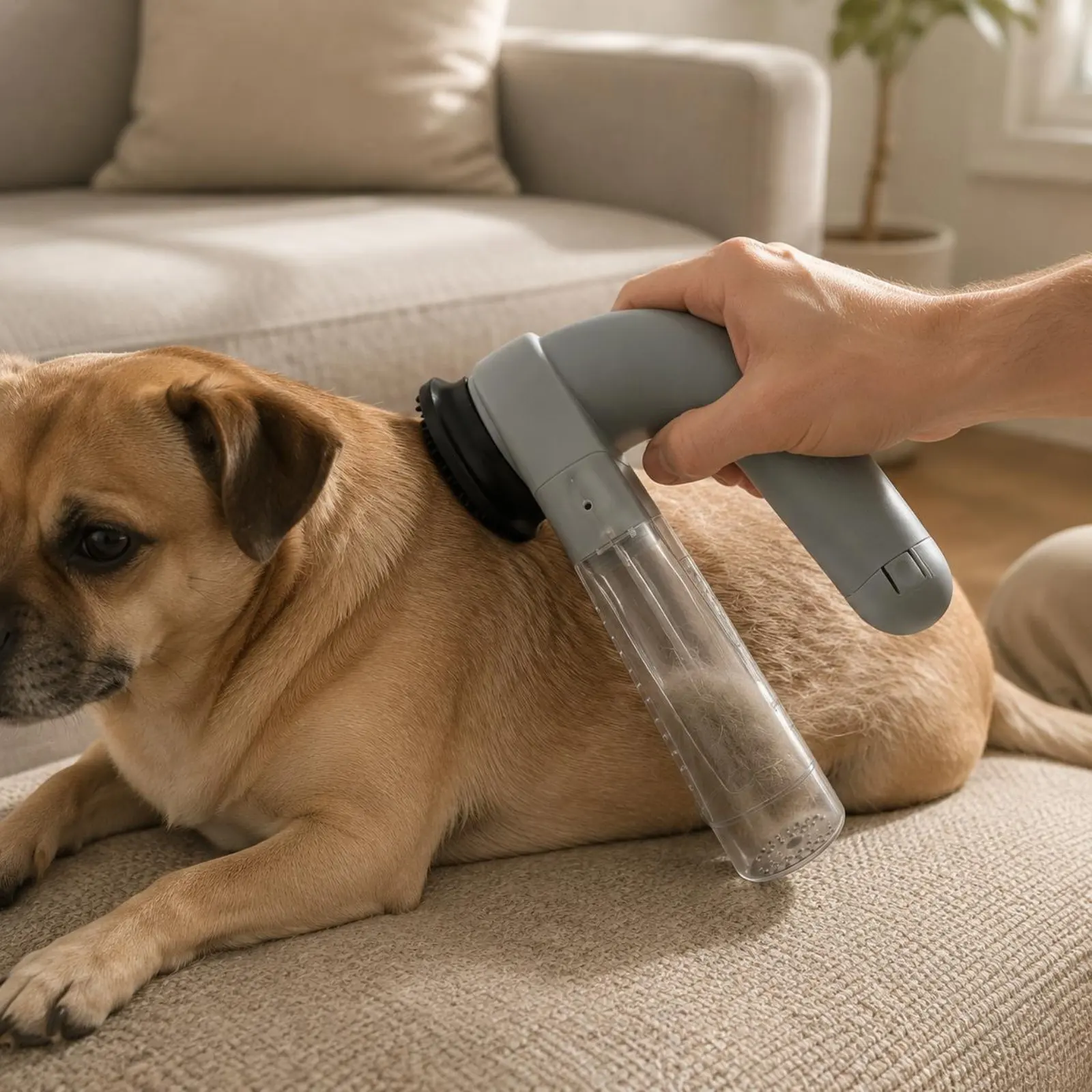 Pet Grooming Vacuum Portable Cordless Pet Grooming Vacuum Hair Remover 2-in-1 Easy to Clean for Home
Pet Grooming Vacuum Portable Cordless Pet Grooming Vacuum Hair Remover 2-in-1 Easy to Clean for Home
